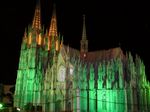 Minisiam, K&ouml;lner Dom in der Nacht